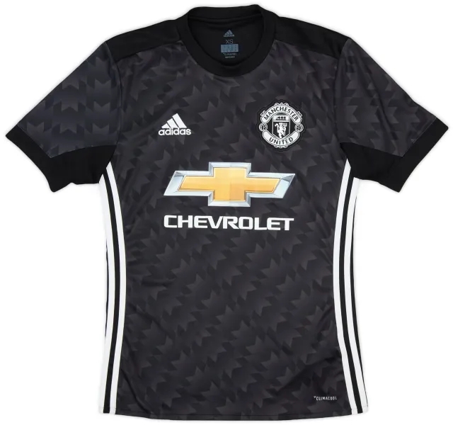 adidas 2017-18 Manchester United Away Shirt - 7/10 - (XS)