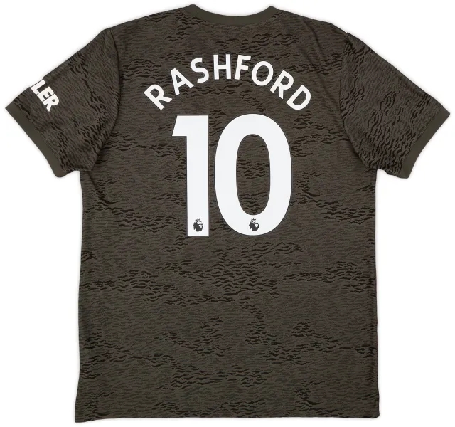 adidas 2020-21 Manchester United Away Shirt Rashford #10 - 9/10 - (L)