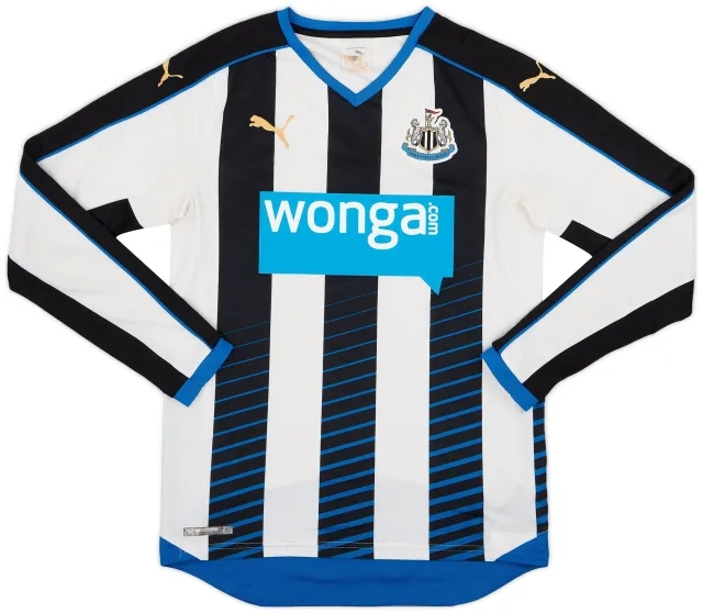 Puma 2015-16 Newcastle Home L/S Shirt - 6/10 - (S)
