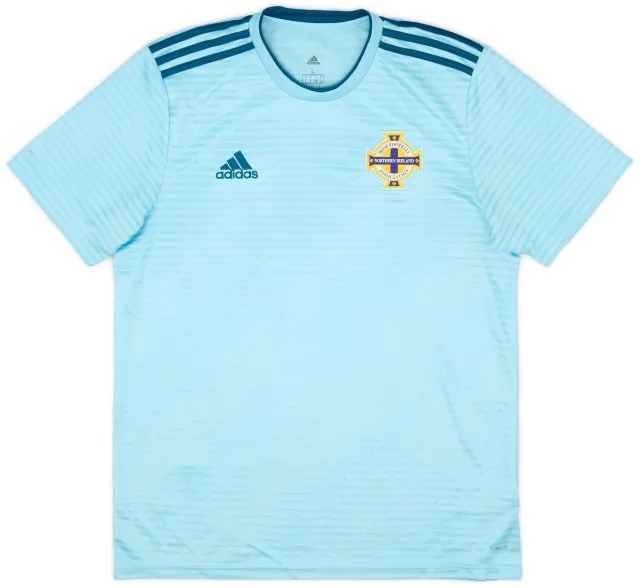 adidas 2018-19 Northern Ireland Away Shirt - 9/10 - (L)