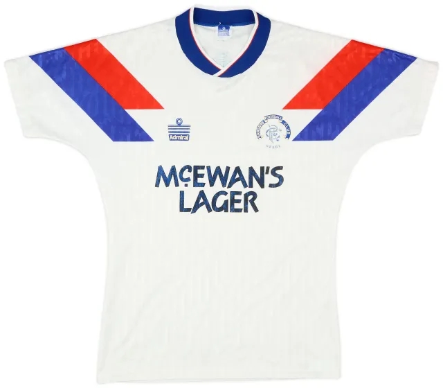 Admiral 1990-92 Rangers Away Shirt - 6/10 - (S)
