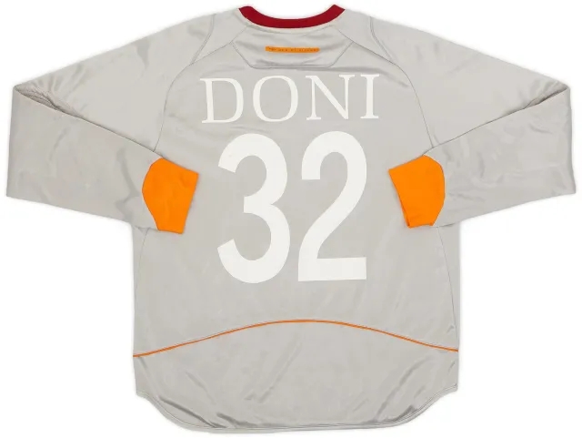 Diadora 2006-07 Roma GK Shirt Doni #32 - 7/10 - (XL.Boys)