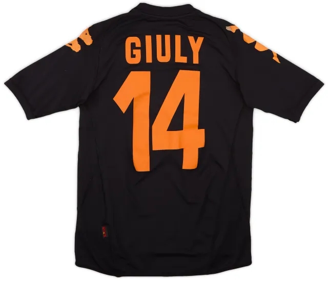 Kappa 2007-08 Roma Third Shirt Giuly #14 - 5/10 - (S)