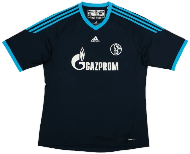 adidas 2010-12 Schalke Away Shirt - 9/10 - (XXL)