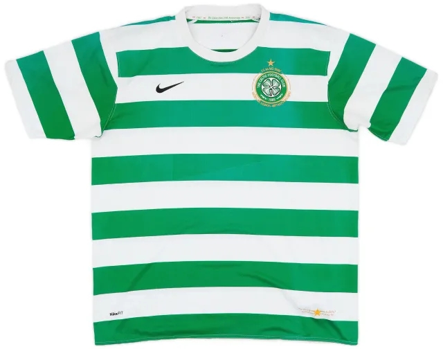 Nike 2007-08 Celtic Home Shirt - 4/10 - (XL)