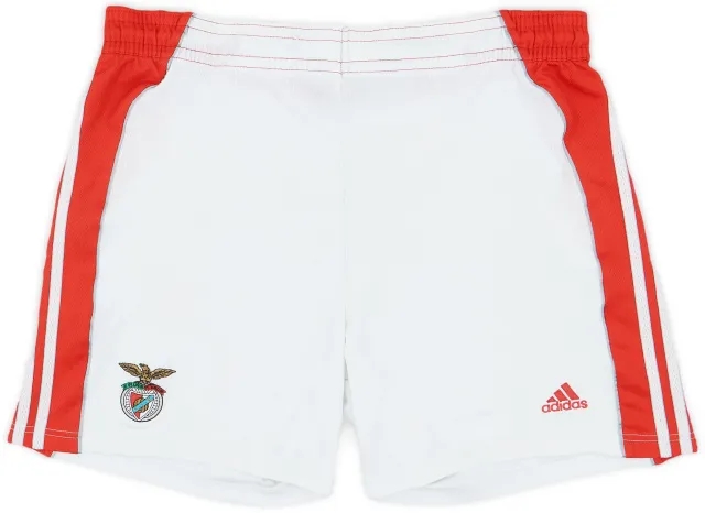 adidas 1998-99 Benfica Home Shorts - 6/10 - (M)