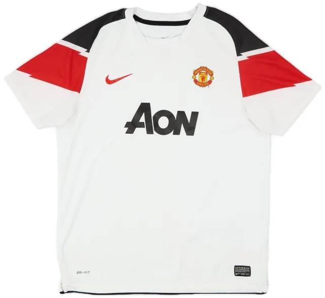 Nike 2010-12 Manchester United Away Shirt - 6/10 - (XL.Boys)