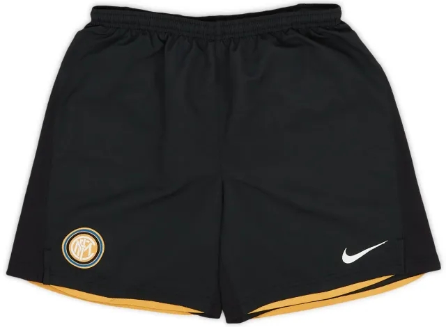 Nike 2008-09 Inter Milan Home Shorts - 10/10 - (M.Boys)
