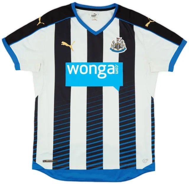 Puma 2015-16 Newcastle Home Shirt - 6/10 - (M)