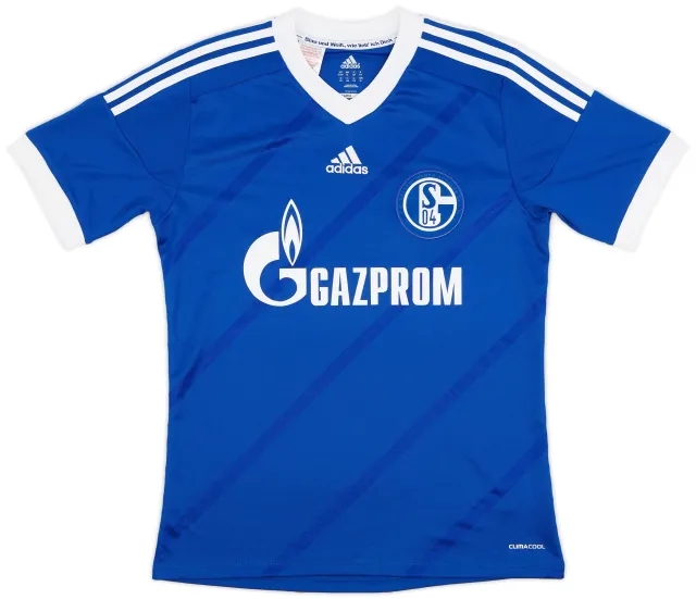 adidas 2012-14 Schalke Home Shirt - 8/10 - (XL.Boys)