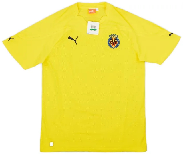 Puma 2010-11 Villarreal Home Shirt (L)