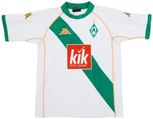 Kappa 2004-05 Werder Bremen Away Shirt - 7/10 - (L.Boys)