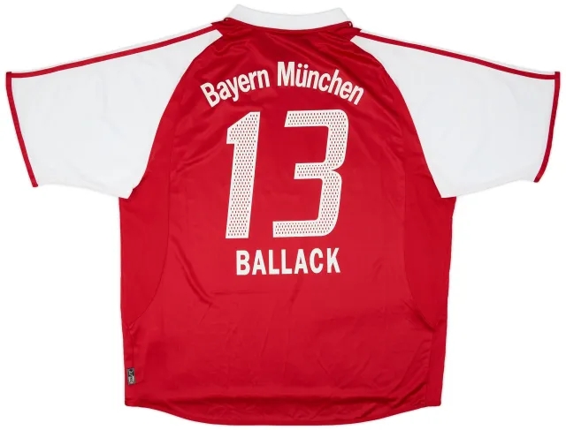 adidas 2003-04 Bayern Munich Home Shirt Ballack #13 (XXL)