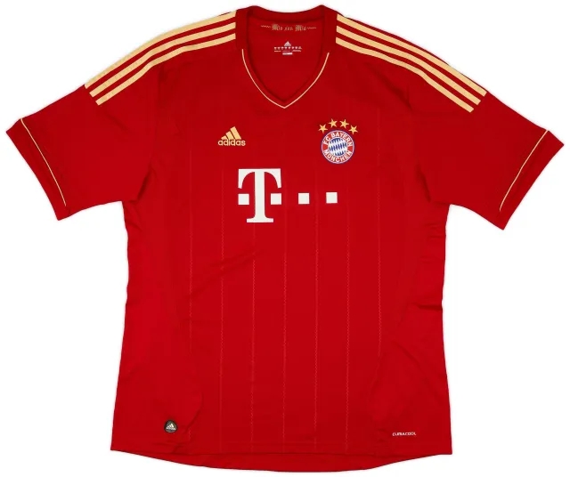 adidas 2011-13 Bayern Munich Home Shirt - 7/10 - (XXL)