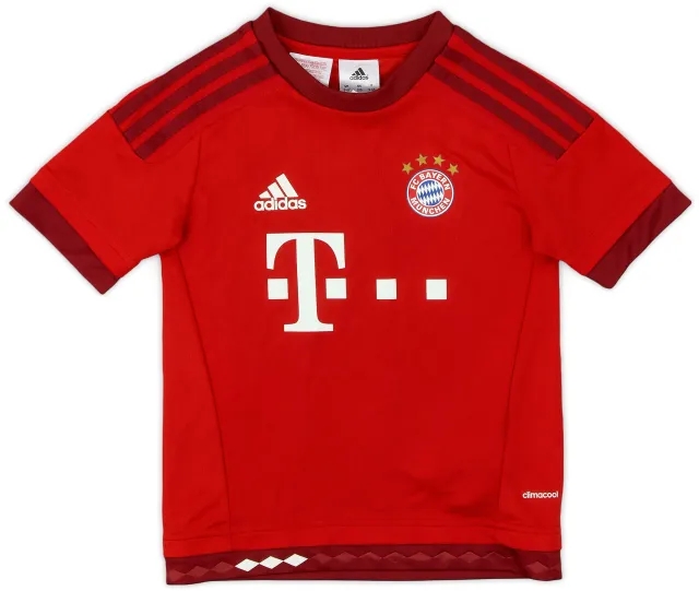 adidas 2015-16 Bayern Munich Home Shirt (5-6 Years)