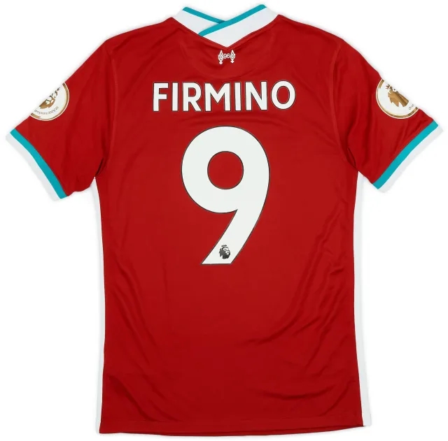 Nike 2020-21 Liverpool Home Shirt Firmino #9 - 8/10 - (S)
