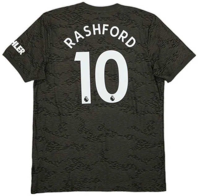adidas 2020-21 Manchester United Away Shirt Rashford #10 - 7/10 - (XL)