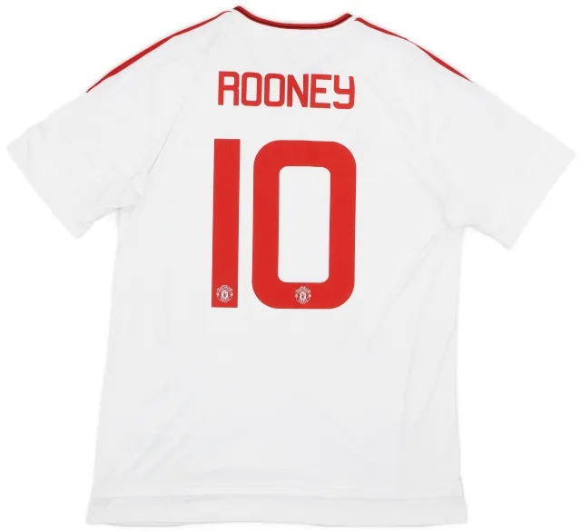 adidas 2015-16 Manchester United Away Shirt Rooney #10 - 7/10 - (M)