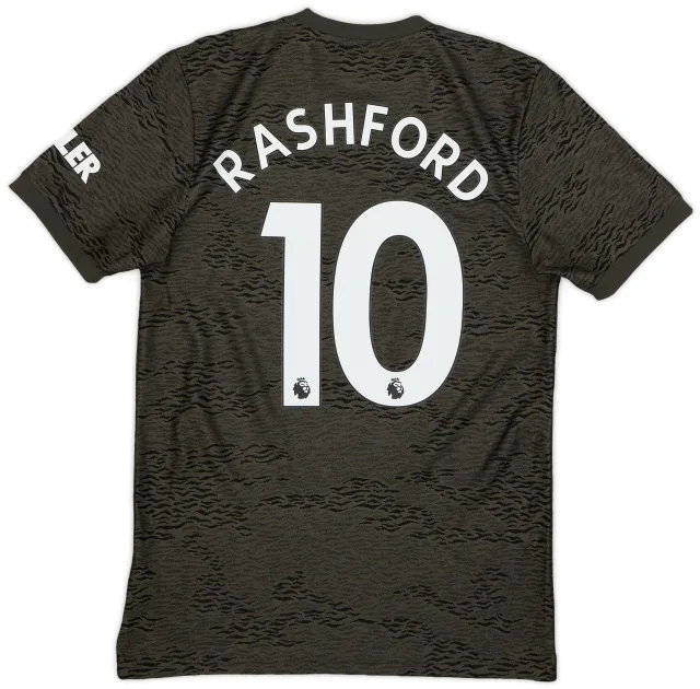 adidas 2020-21 Manchester United Away Shirt Rashford #10 - 8/10 - (S)