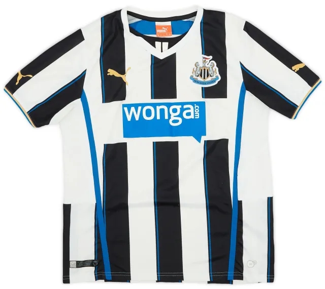 Puma 2013-14 Newcastle Home Shirt - 8/10 - (XL.Boys)