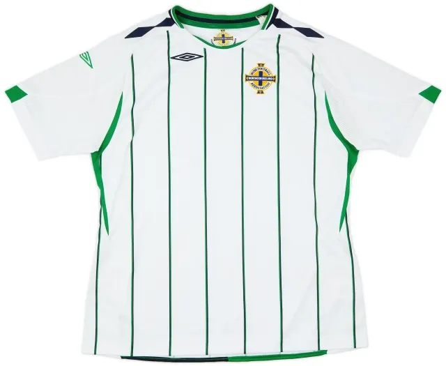 Umbro 2008-09 Northern Ireland Away Shirt - 8/10 - (XL)