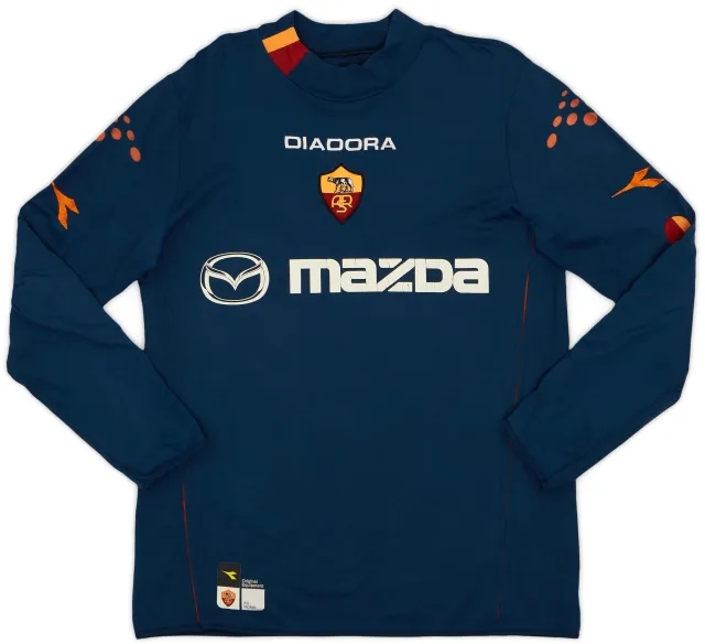 Diadora 2003-04 Roma Fourth L/S Shirt - 5/10 - (M)