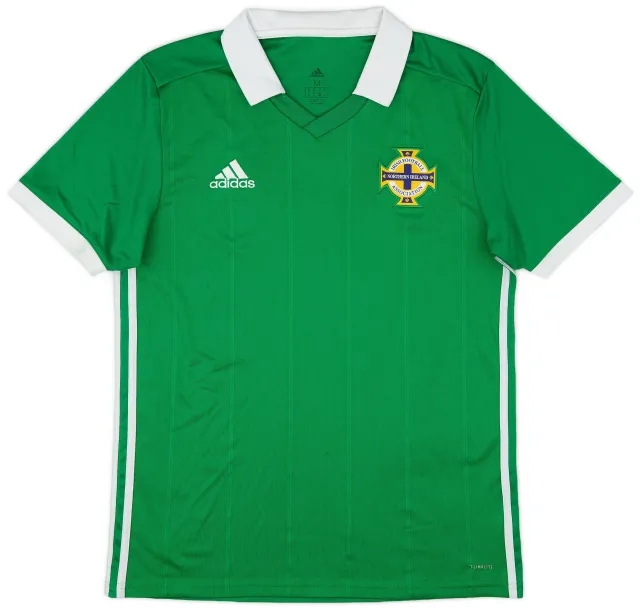 adidas 2018-19 Northern Ireland Home Shirt - 6/10 - (M)