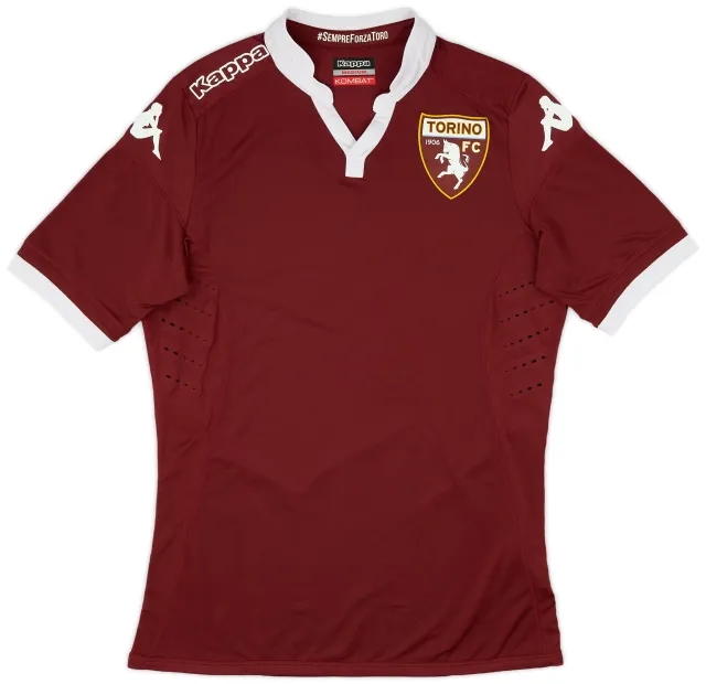 Kappa 2015-16 Torino Home Shirt - 8/10 - (M)