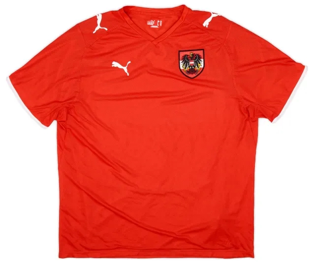 Puma 2008-09 Austria Home Shirt - 9/10 - (XL)
