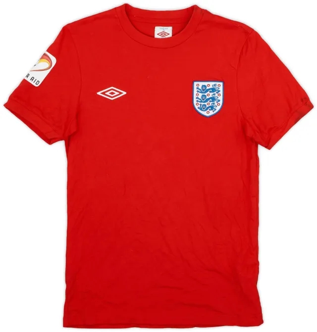 Umbro 2010-11 England 'Soccer Aid' Training Shirt - 5/10 - (S)
