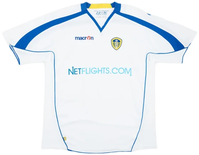 Macron 2008-09 Leeds United Home Shirt - 9/10 - (XL)