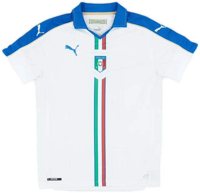 Puma 2016-17 Italy Away Shirt - 9/10 - (M)
