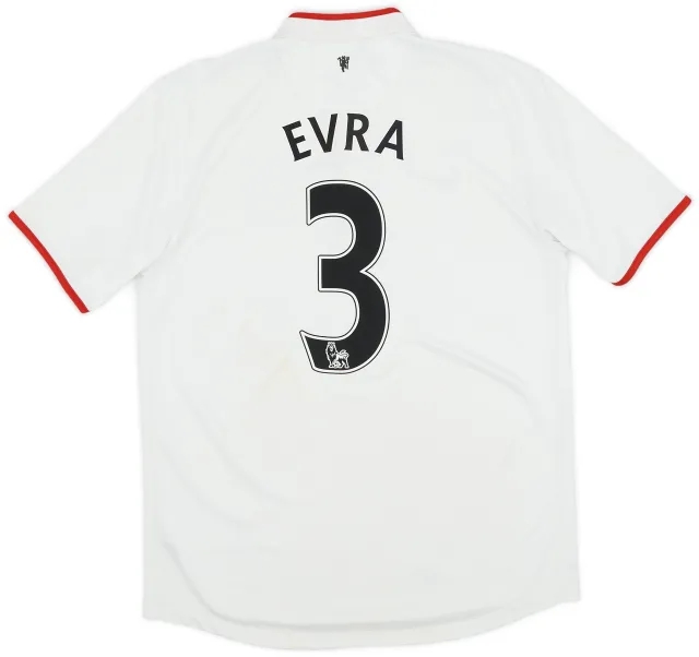 Nike 2012-14 Manchester United Away Shirt Evra #3 - 7/10 - (M)