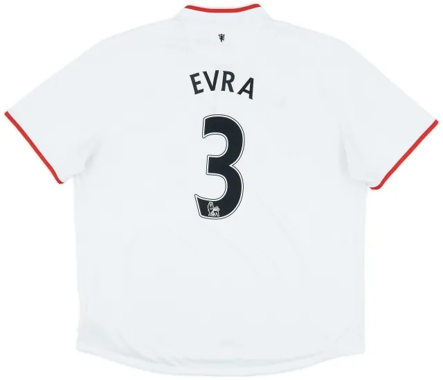 Nike 2012-14 Manchester United Away Shirt Evra #3 - 6/10 - (XXL)
