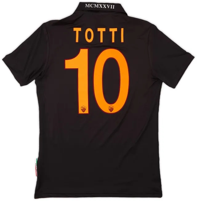 2013-14 Roma Third Shirt Totti #10 (S)