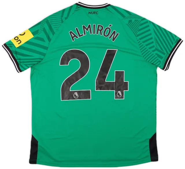 adidas 2023-24 Newcastle Away Shirt Almiron #24 (XL)