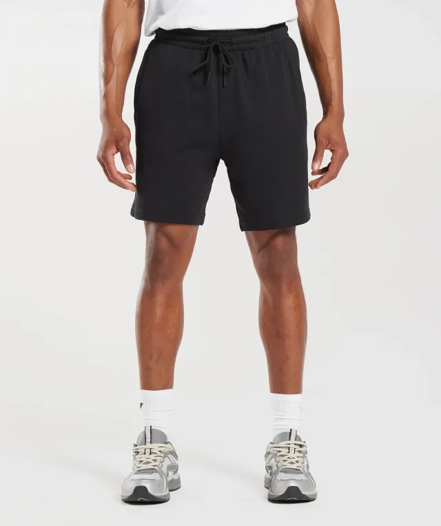 Gymshark Rest Day Essentials 7 Shorts - Black