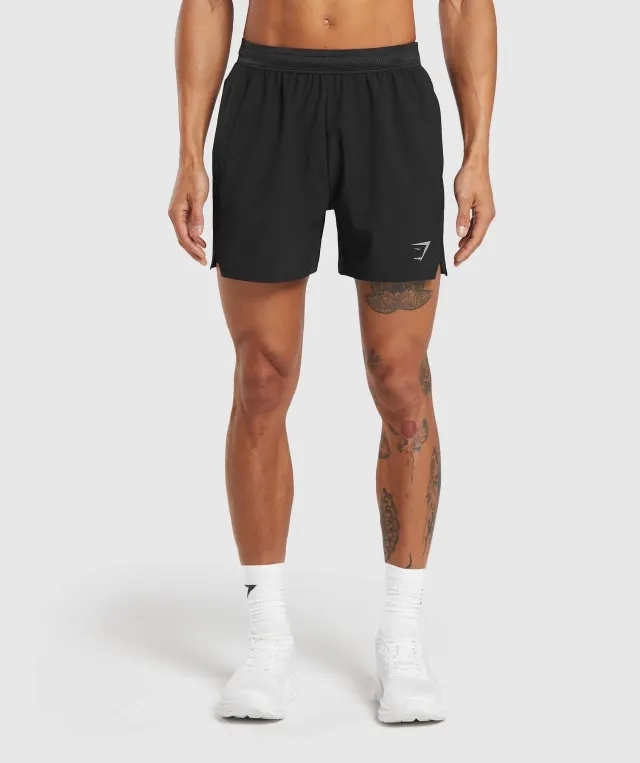 Gymshark Speed 5 Shorts - Black