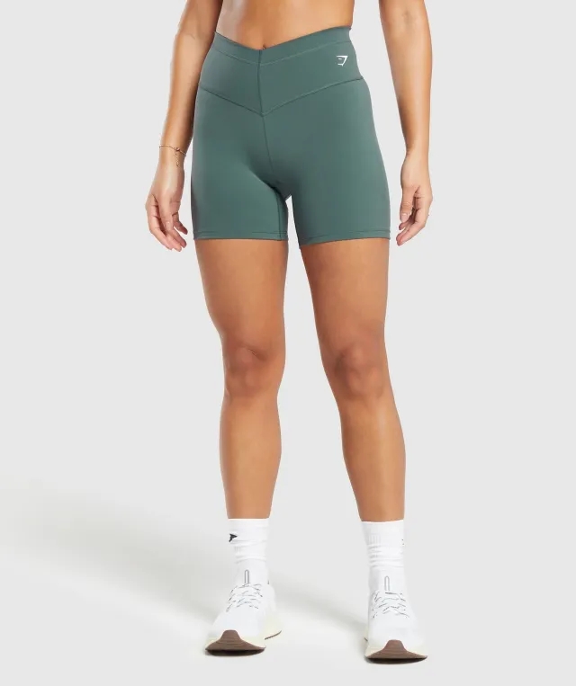 Gymshark Everyday Front V Waistband - Slate Teal