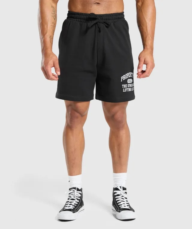 Gymshark Property Of 7 Shorts - Black