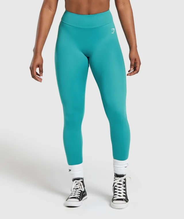 Gymshark Power Tall Leggings - Bondi Teal
