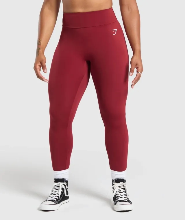 Gymshark GS Power Leggings - Reps Red
