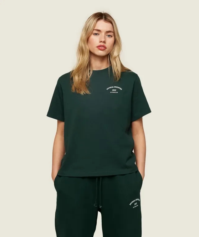 Gymshark Phys Ed Graphic T-Shirt - Green
