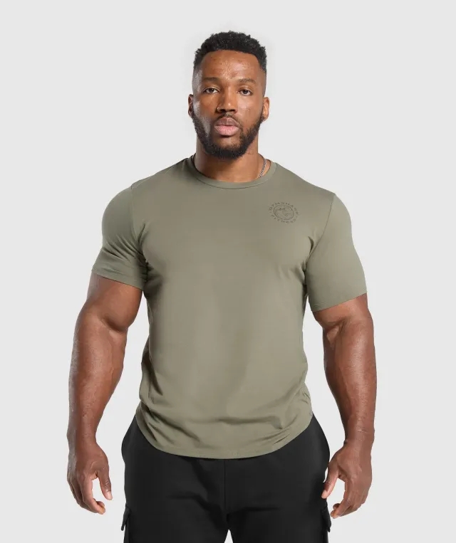 Gymshark Legacy T-Shirt - Base Green