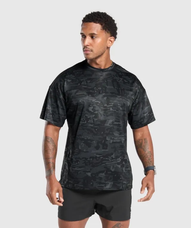 Asics Oversized Performance T-Shirt - Obsidian Black