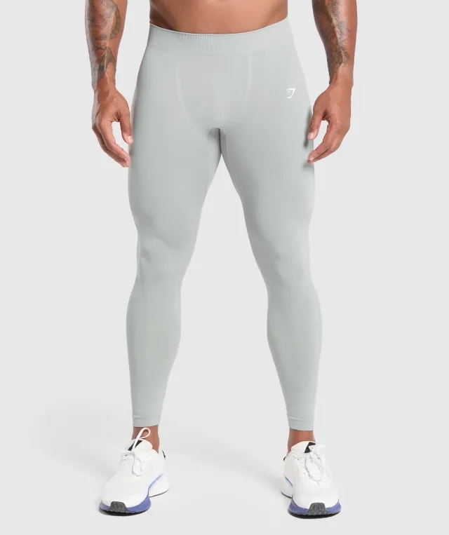Asics Everyday Seamless Baselayer Leggings - Silver Grey