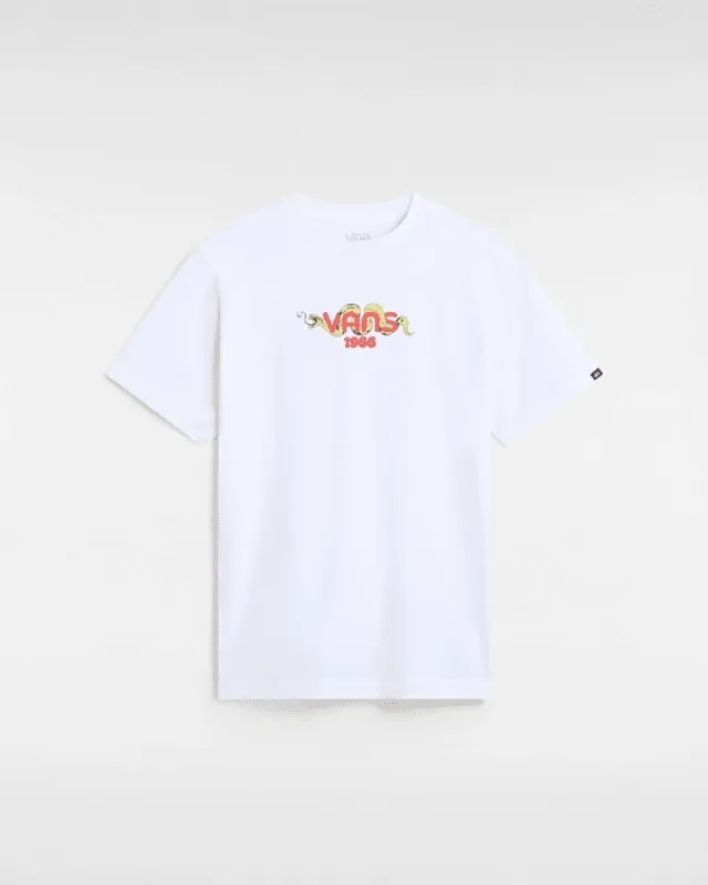 Vans - Kids Goodness Snakes T-Shirt (8-14 Years), White