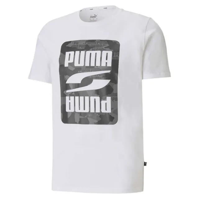 Puma Rebel Camo Graphic Short Sleeve T-shirt