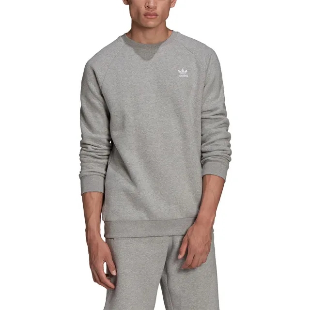 adidas Originals Sweatshirt Adidas Essential Crew Medium Grey Heather Xxl