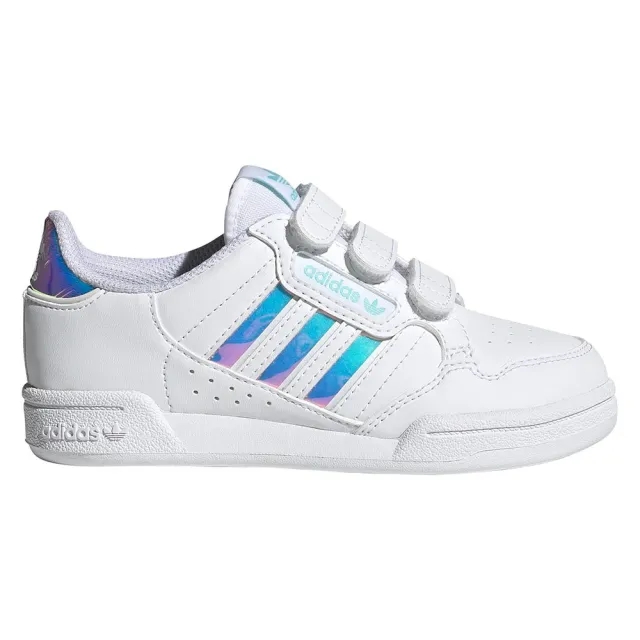 adidas Originals adidas  CONTINENTAL 80 STRI  girls's Children's Shoes (Trainers) in White